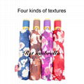 HAPPY SWAN new arrive sun three folding umbrella fashion lady flowers printed um 4