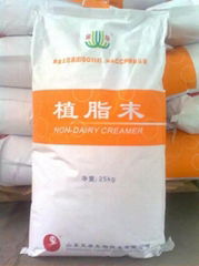 Non dairy creamer for coffee and milk tea