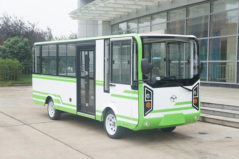 Electric sightseeing mini-bus