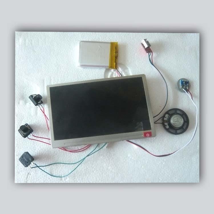 Chinese supplier 4.3 inch format video module 5