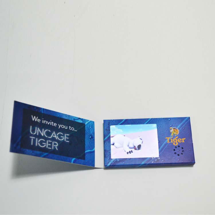 Latest design 2.4 inch video card 3