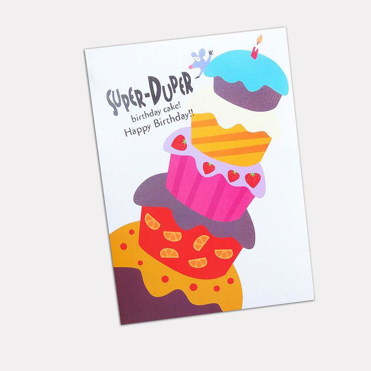 Popular best selling cheap price thanks music greeting card 3