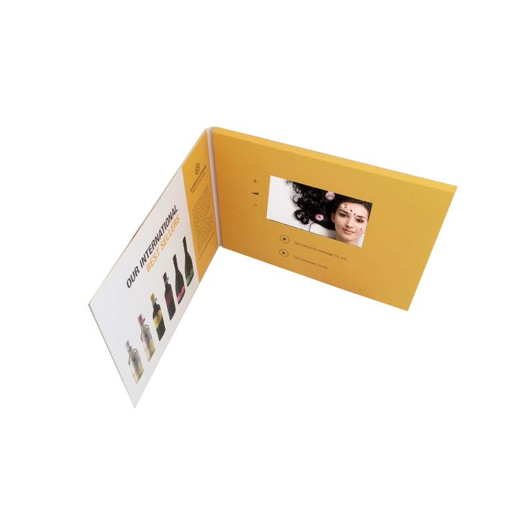 Hottest Chinese supplier 5 inch touch screen LCD-TFT Video Greeting Card 4