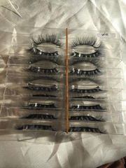 High Quality Own Brand Private Label 100% Real Mink Lashes 3d Mink eyelashes