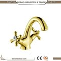 High Quality Brass Decorative Rose Gold Water Tap with Long Neck 3