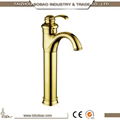 High Quality Brass Decorative Rose Gold Water Tap with Long Neck 4