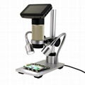 ADSM201 1080P HDMI Digital Microscope For Phone Circuit Board Repair 1