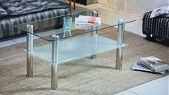 glass coffee table