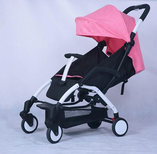 New 2018 lightweight one hand foldable airplane baby stroller 2