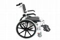 3 in 1 Commode Shower Chair, Transport Commode Wheelchair, Shower Wheelchair 2