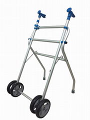 Aluminum Walker, Lightweight Folding Walker, Height Adjustable Walker