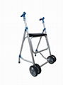 Aluminum Walker, Lightweight Folding