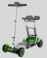 Folding Scooter, Portable Electric Travel Scooter, 4 Wheeled Mobility Scooter