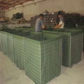 5%aluminum wire military sand wall hesco barrier for protection