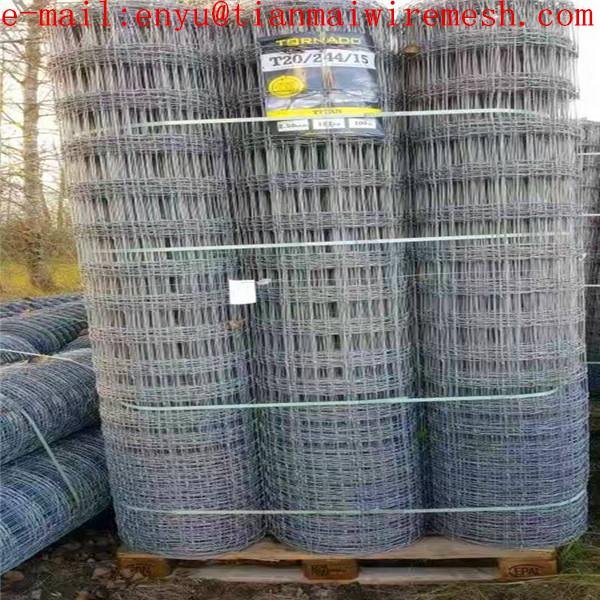 fixed knot field fencing galvanized cattle sheep deer fence 3