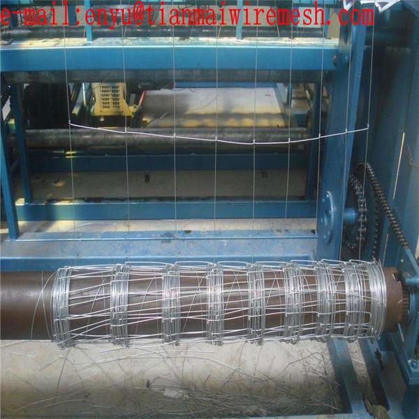 fixed knot woven wire grassland mesh fence for cattle and sheep 3