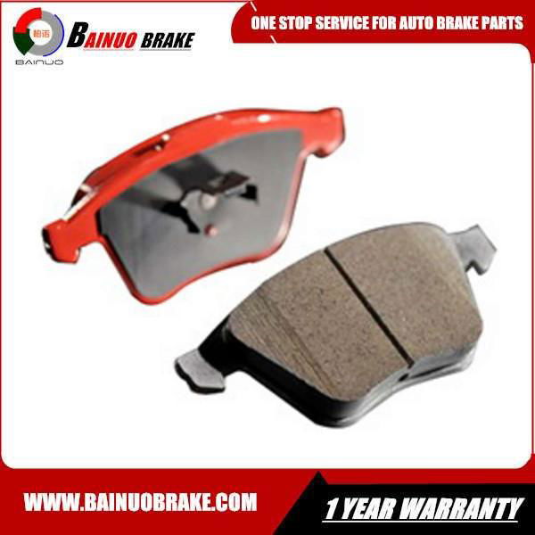 Car spare parts factory shim brake pads for passenger cars 5