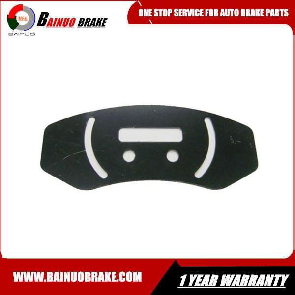 3M woven rubber Brake pad steel damping shim anti-noise anti-squeal shim brake s 5