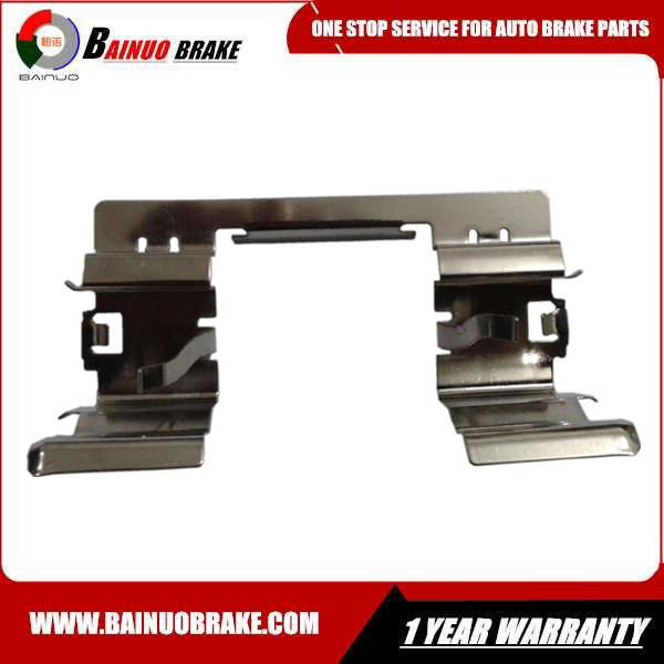 China Affordable Qualified Disc Brake accessories abutment hardware slide retain 3