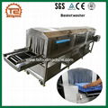 Food Industry Plastic Crate Pallet Tray Basket Washer Washing Machine