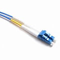 LC/Upc-LC/Upc Connector Singlemode Deplex 2.0mm Cable Fiber Optic Patch Cord 2