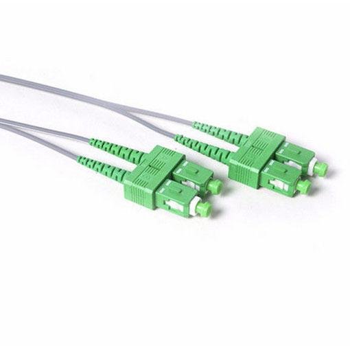 SC/APC-SC/ACP Connector Singlemode Duplex 2.0mm Cable Fiber Optic Patch Cord 2