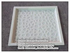 various design of plastic mold for cement tiles