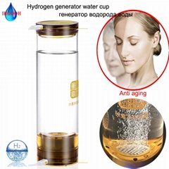 500ml SPE Hydrogen Rich Generator Water Ionizer Bottle Seperate H2 water cup