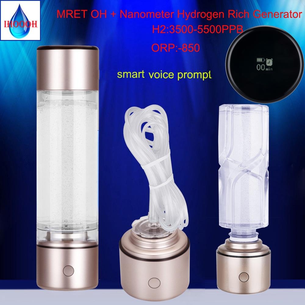 MRET OH High Hydrogen Smart Miracle Water Cup spe h2 generator 