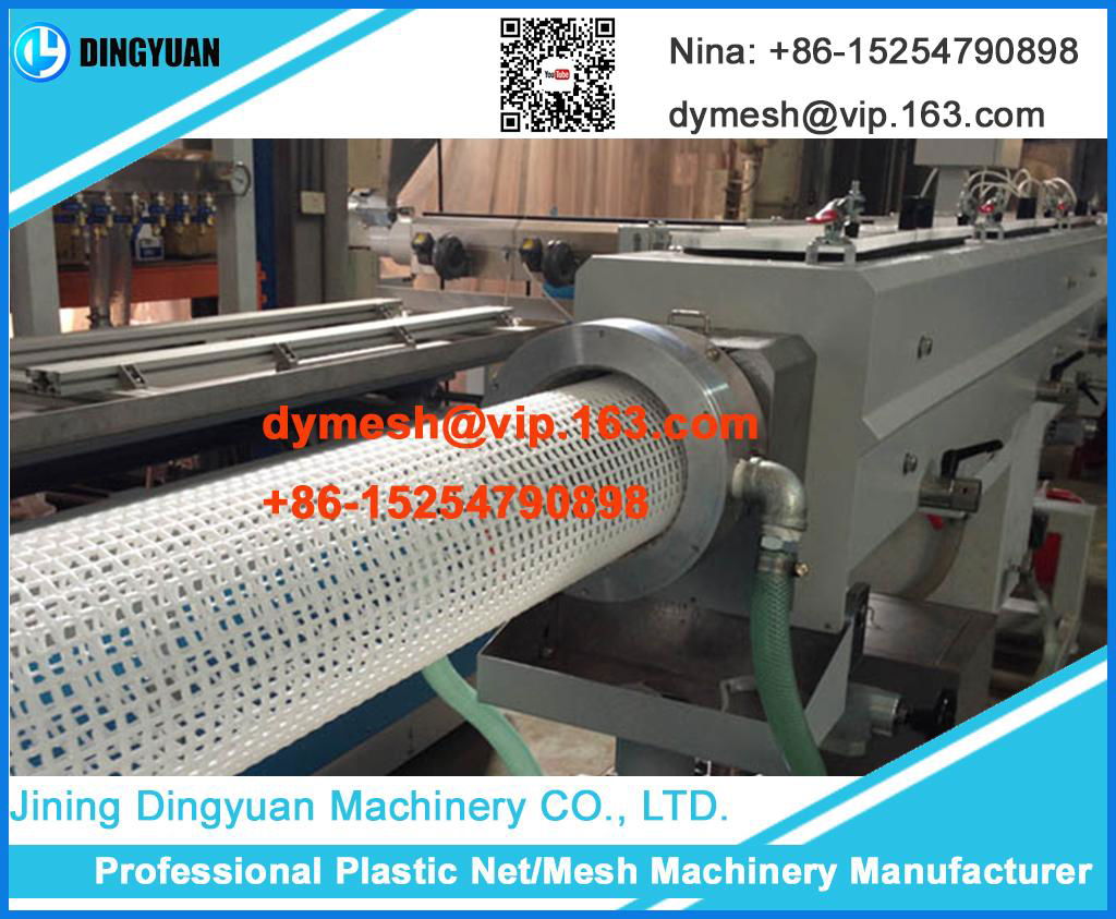 Plastic Mesh Tubing Making Machine