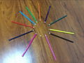 Wooden-Free Plastic 12 Color 7 Inch Pencil 4