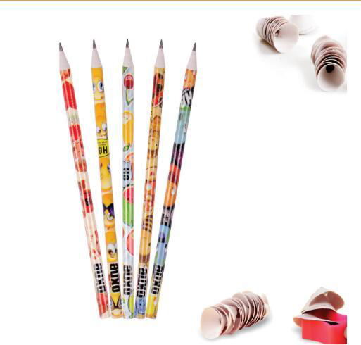 Hot  Sale 12pcs color pencil in paper tube 12pcs color pencil set for kids