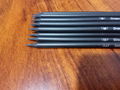 high quality black wood HB pencil for