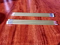 China stationary factory cheap wholesale gold color custom HB pencil 4