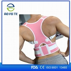  High Quality Neoprene Back Posture Support Shoulder Back Brace Posture correcto