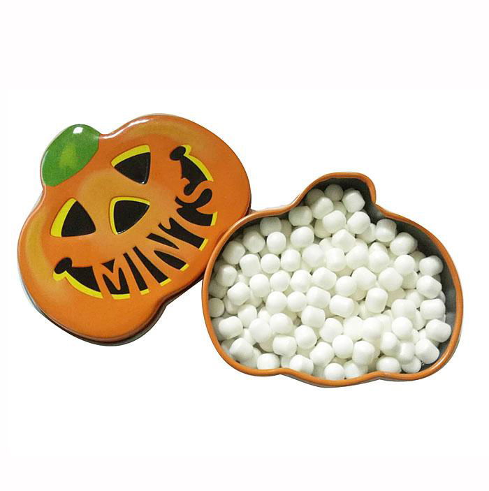 30g Pumpkin mini Peppermint Candy for halloween gift 2