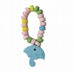 15g  press candy bracelet  unbrella shape