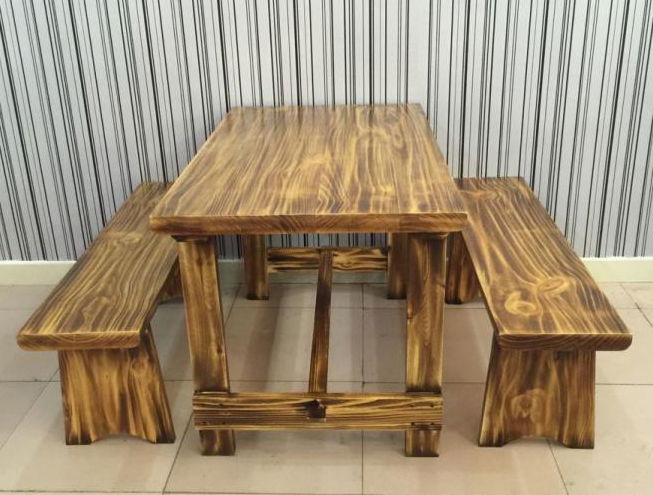 松木桌椅 2