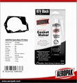 AEROPAK 85g Hi-Temp RTV Gasket Maker Silicone Sealant with Red/Black/Scarlet/Cop