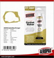 AEROPAK 85g Hi-Temp RTV Gasket Maker Silicone Sealant with Red/Black/Scarlet/Cop