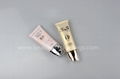 Custom Logo White BB Cream Cosmetic Tube With Black Screw Cap 2