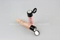 Custom Logo White BB Cream Cosmetic Tube With Black Screw Cap 3