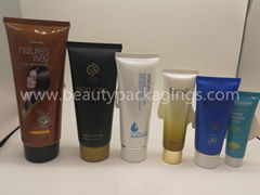 30-200ml Plastic BB Cream Cosmetic Packaging Tube With Screw Cap