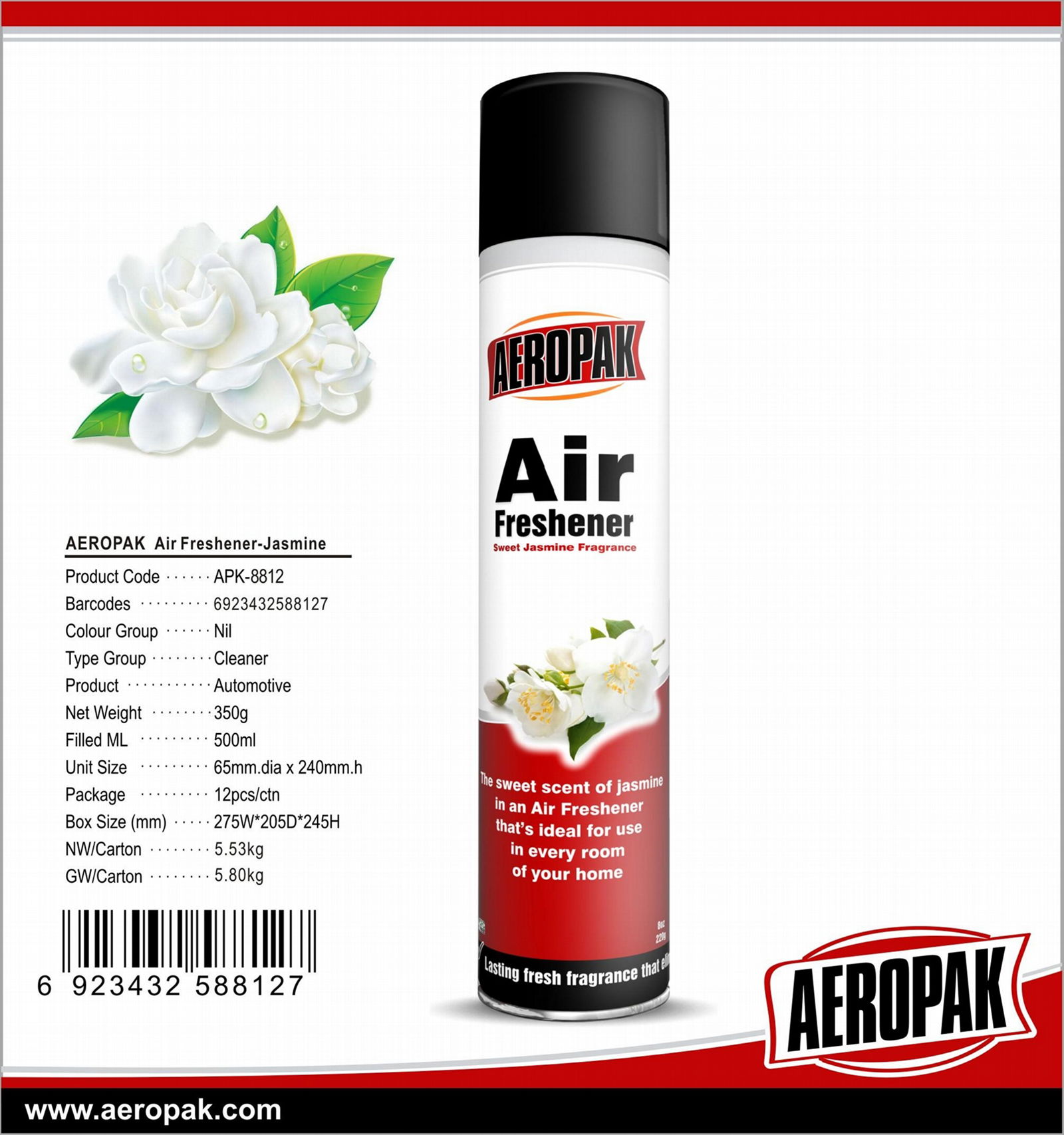Aeropak Household Aerosol Air Refresher Spray With Many Favors 2