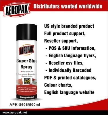 Aeropak Permanent Adhesive Glue Spray - China Odorless, Adhesive