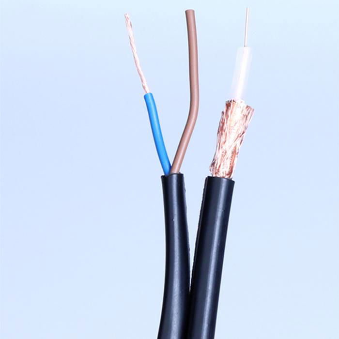 high Quality Siamese Cable SYV + RVV  Combo Cable 3