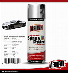 AEROPAK 400ML Chrome Effect spray paint