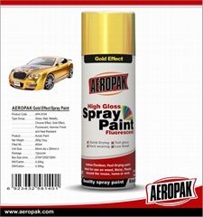 AEROPAK 400ML Gold Effect spray paint