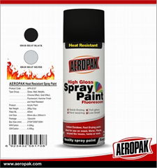 AEROPAK 400ML Heat Resistant spray paint 