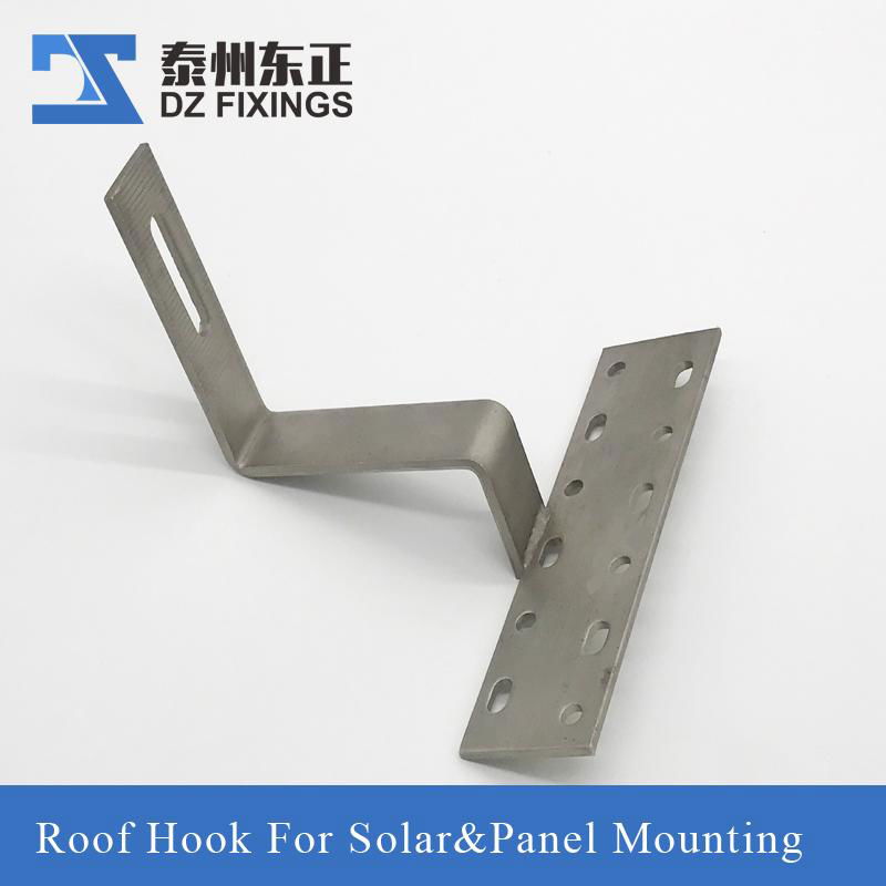 Stainless Steel 304 roof hook for solar mounting  5